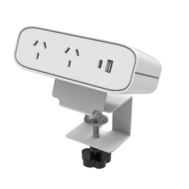 Três instalações Max Power Type C 65w Proteção contra sobrecarga Au Power Socket 